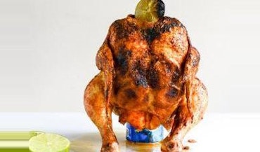 our favorite beer can chicken